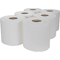 Centrefeed Roll 2Ply White Embossed 120M PK 6 Pallet Only